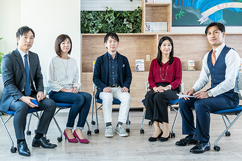 先輩社員の本音座談会